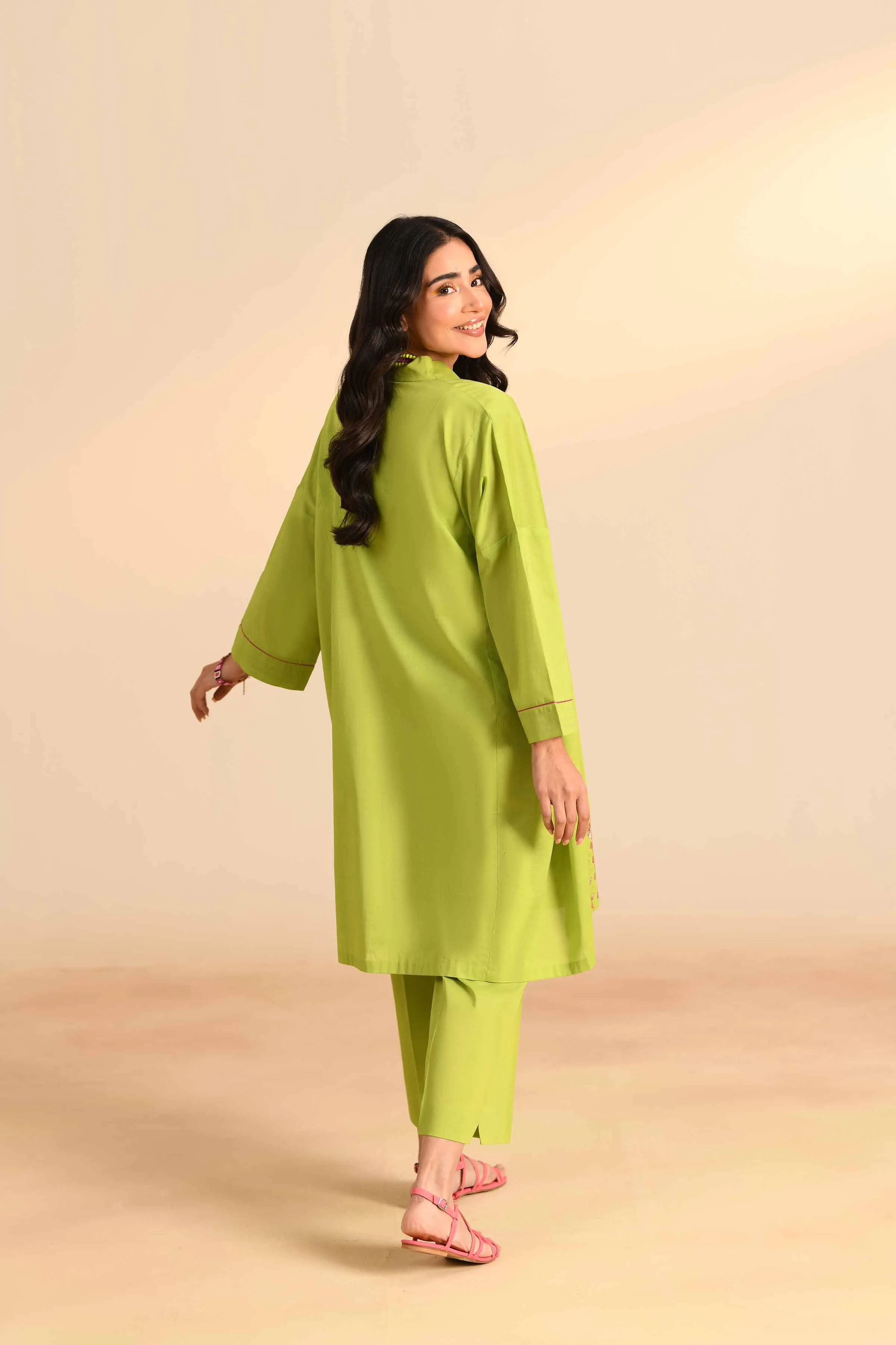 2 Piece - Embroidered Suit - PS24-28