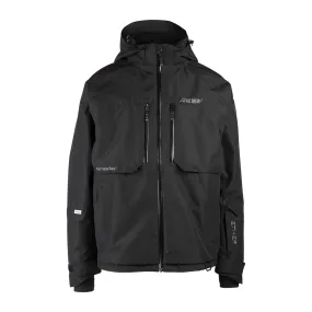 509  Ether Jacket Shell Snow Removable Hood Vented Waterproof Breathable Black