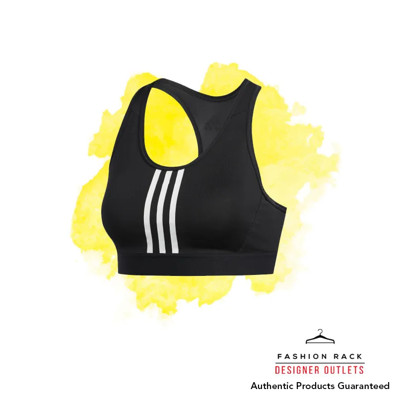 Adidas Don'T Rest 3-Stripes Bra Black / White