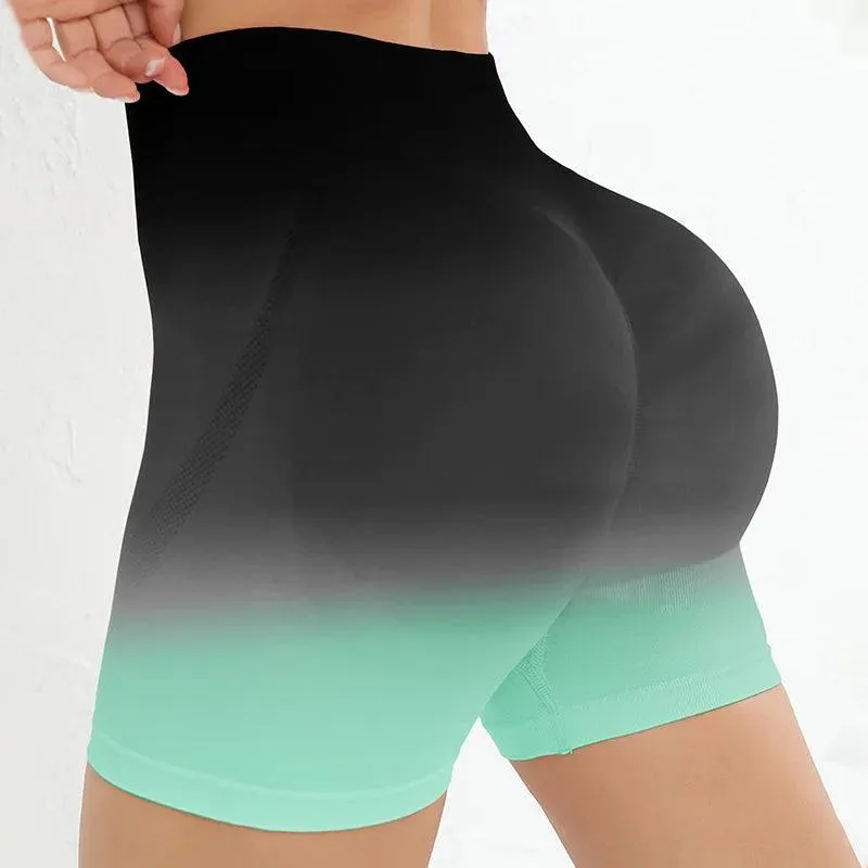 B-ACTIVE OMBRE SCRUNCH SHORTS