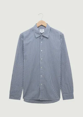 Beasley LS Shirt - Navy/White