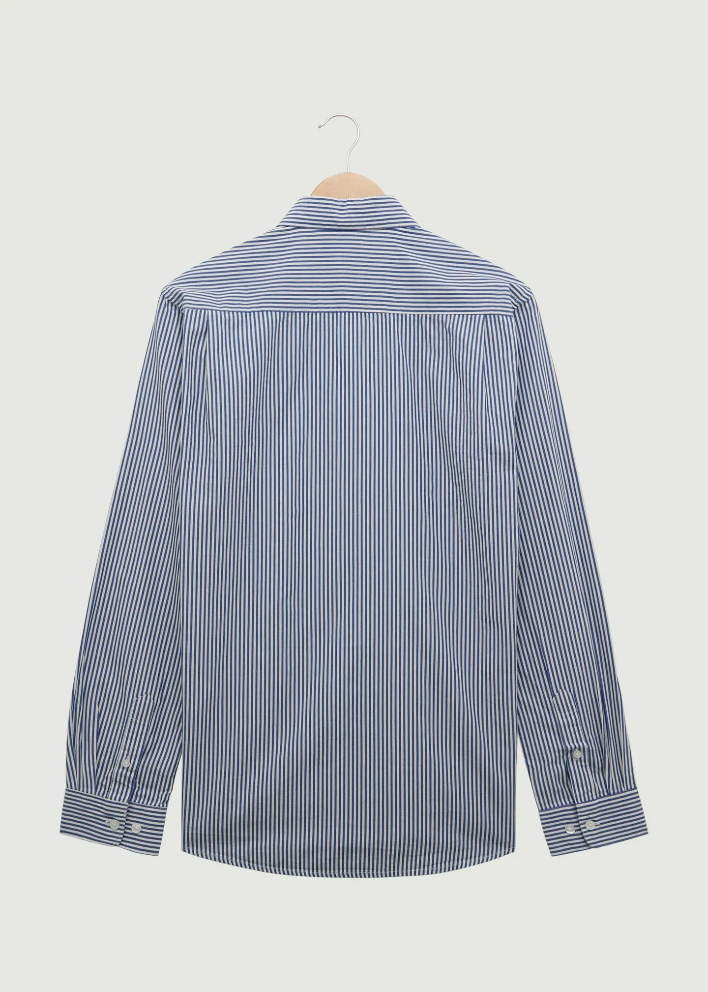 Beasley LS Shirt - Navy/White