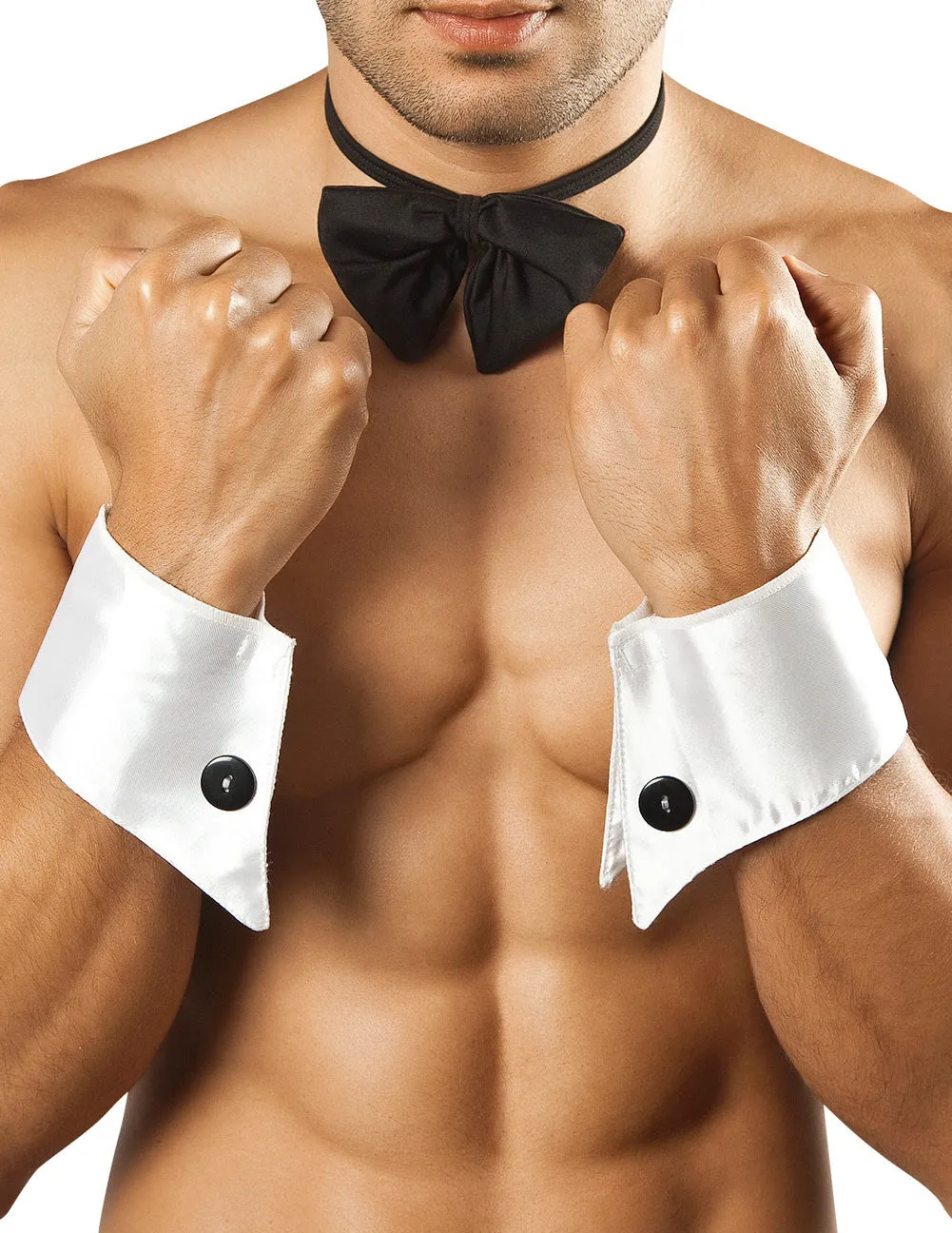 CandyMan Bowtie and Cuffs Only