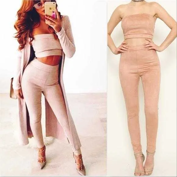 Dusty Pink 2 Piece Set