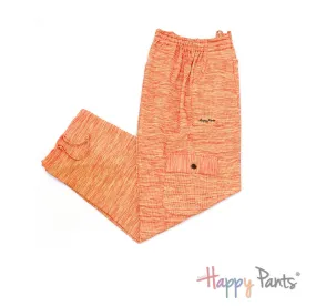 Evening Sunset Orange Women Happy Pants