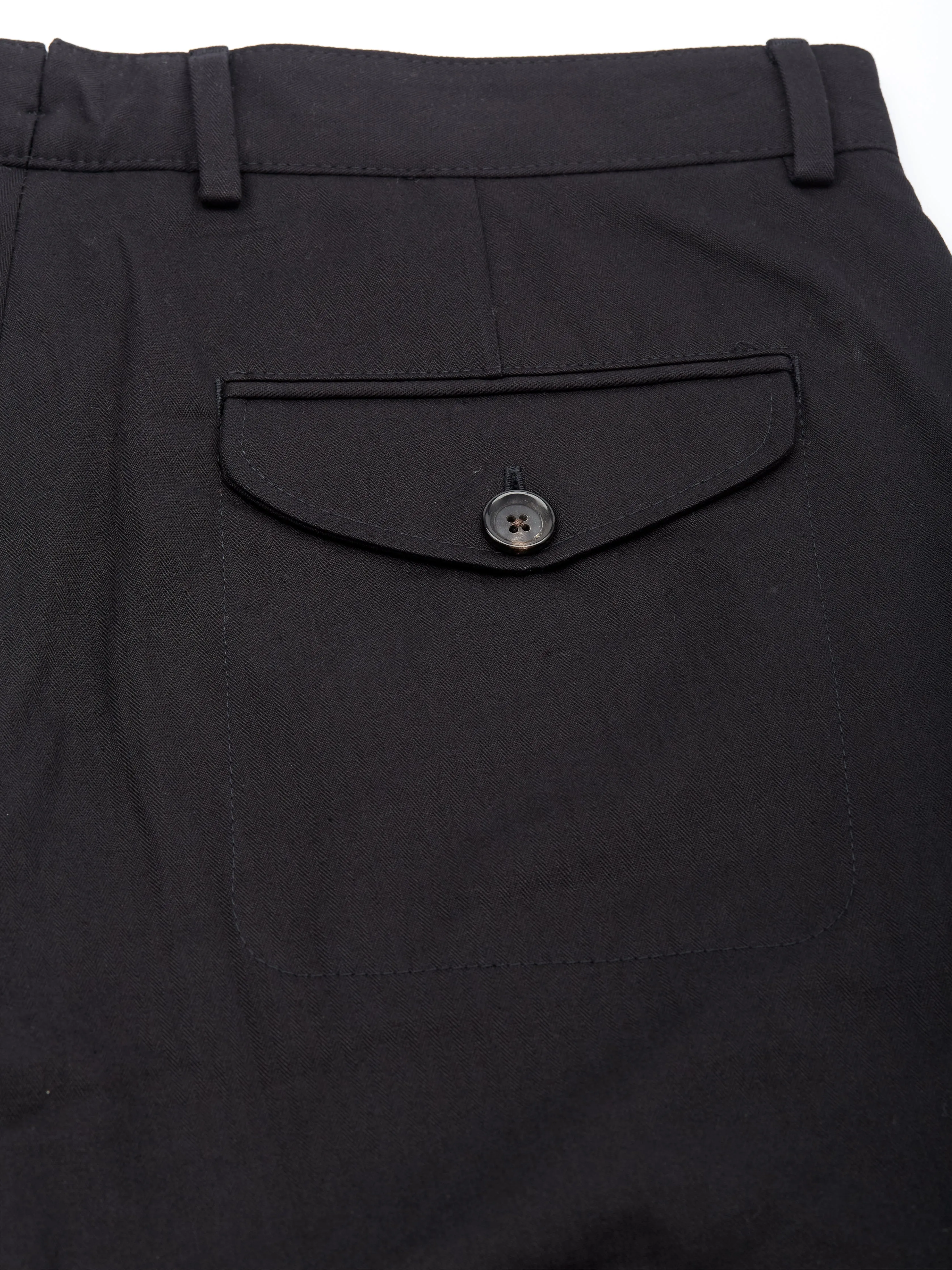 Fishtail Trouser Eden Black