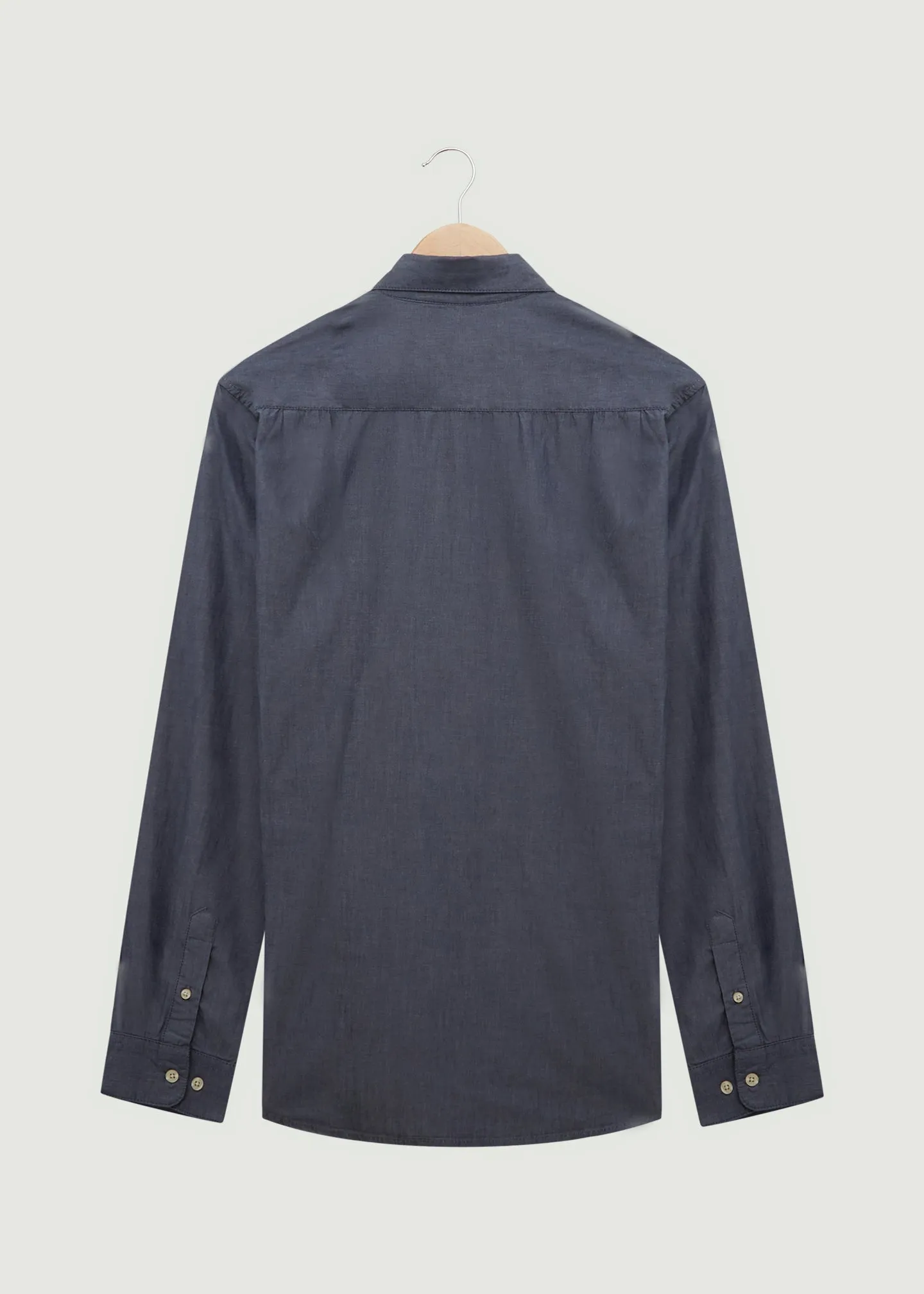 Freeman LS Shirt - Dark Indigo