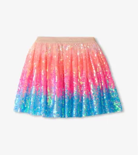 Girls Happy Sparkly Sequin Tulle Skirt