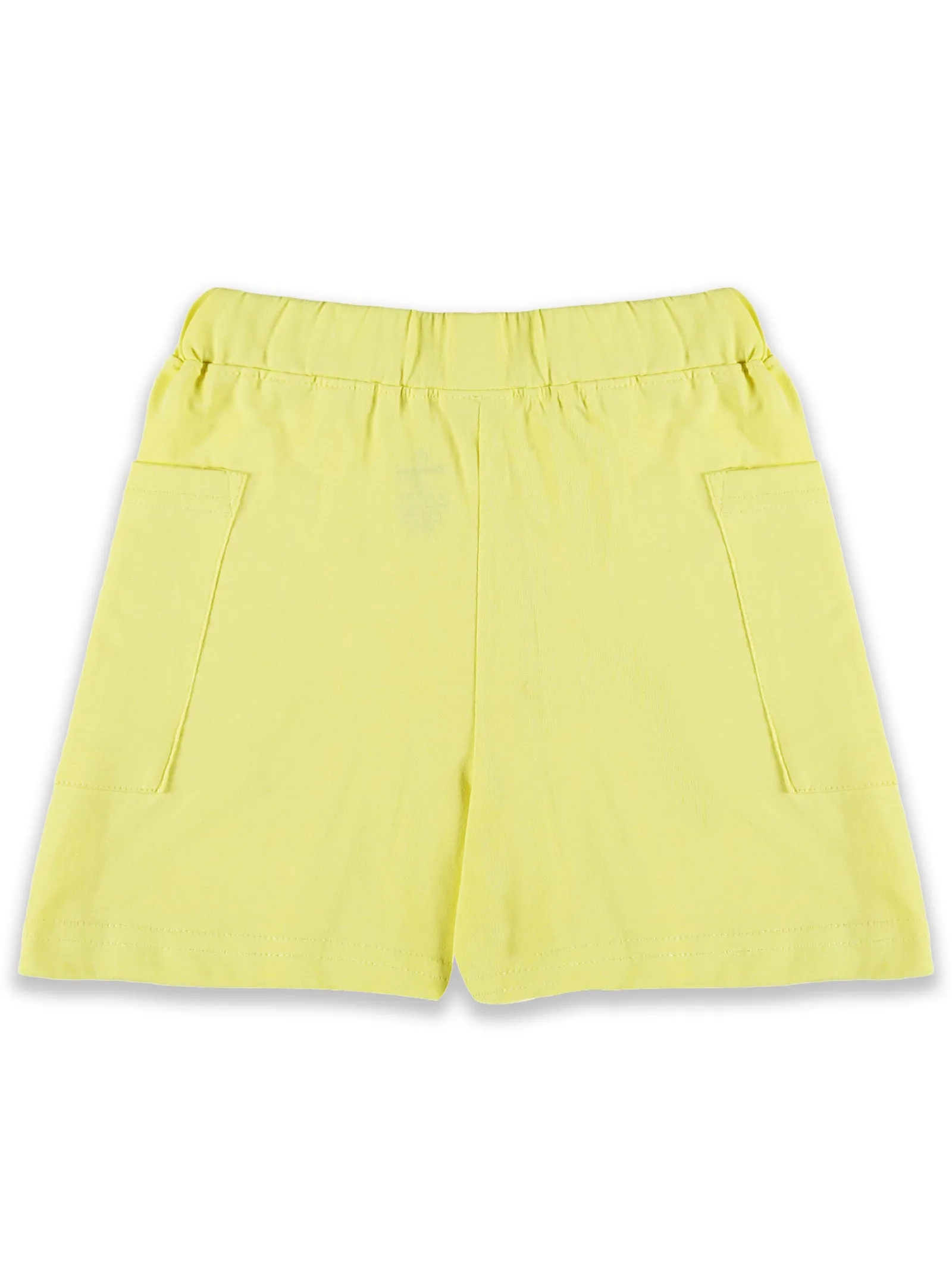 Girls Patch Pocket Hot Shorts