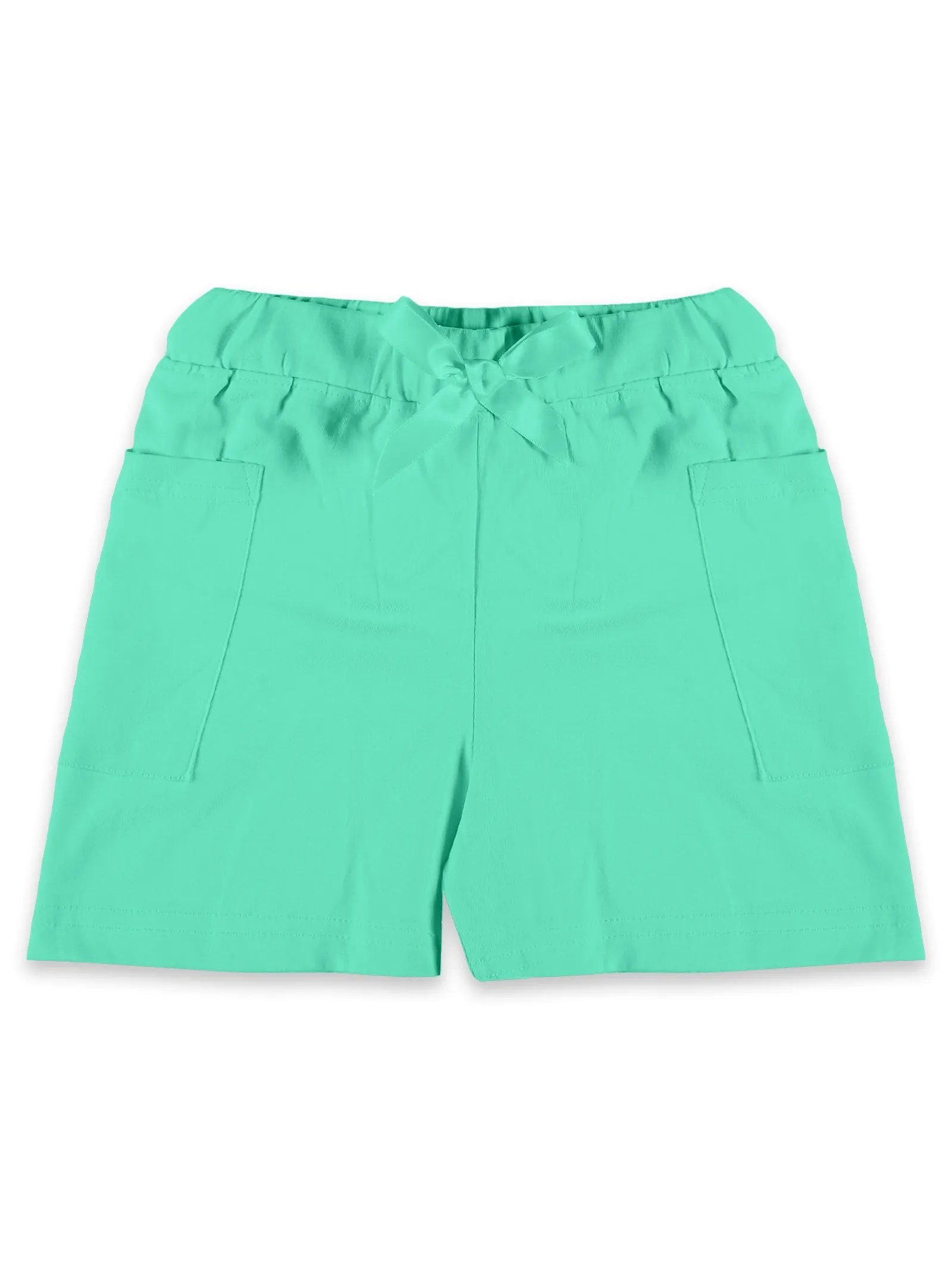 Girls Patch Pocket Hot Shorts