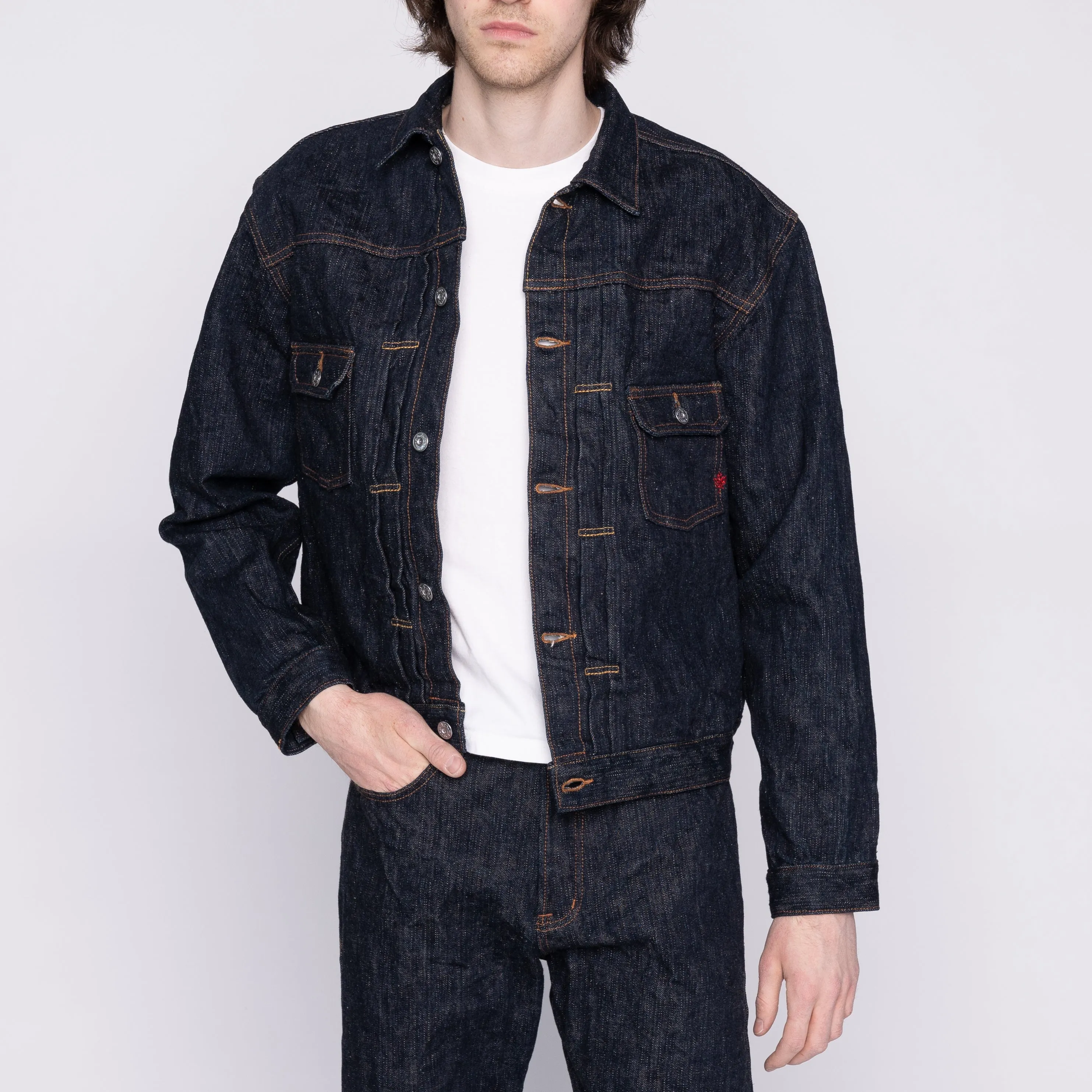 Heritage Denim Jacket - MIJ12 - Aomidori Selvedge