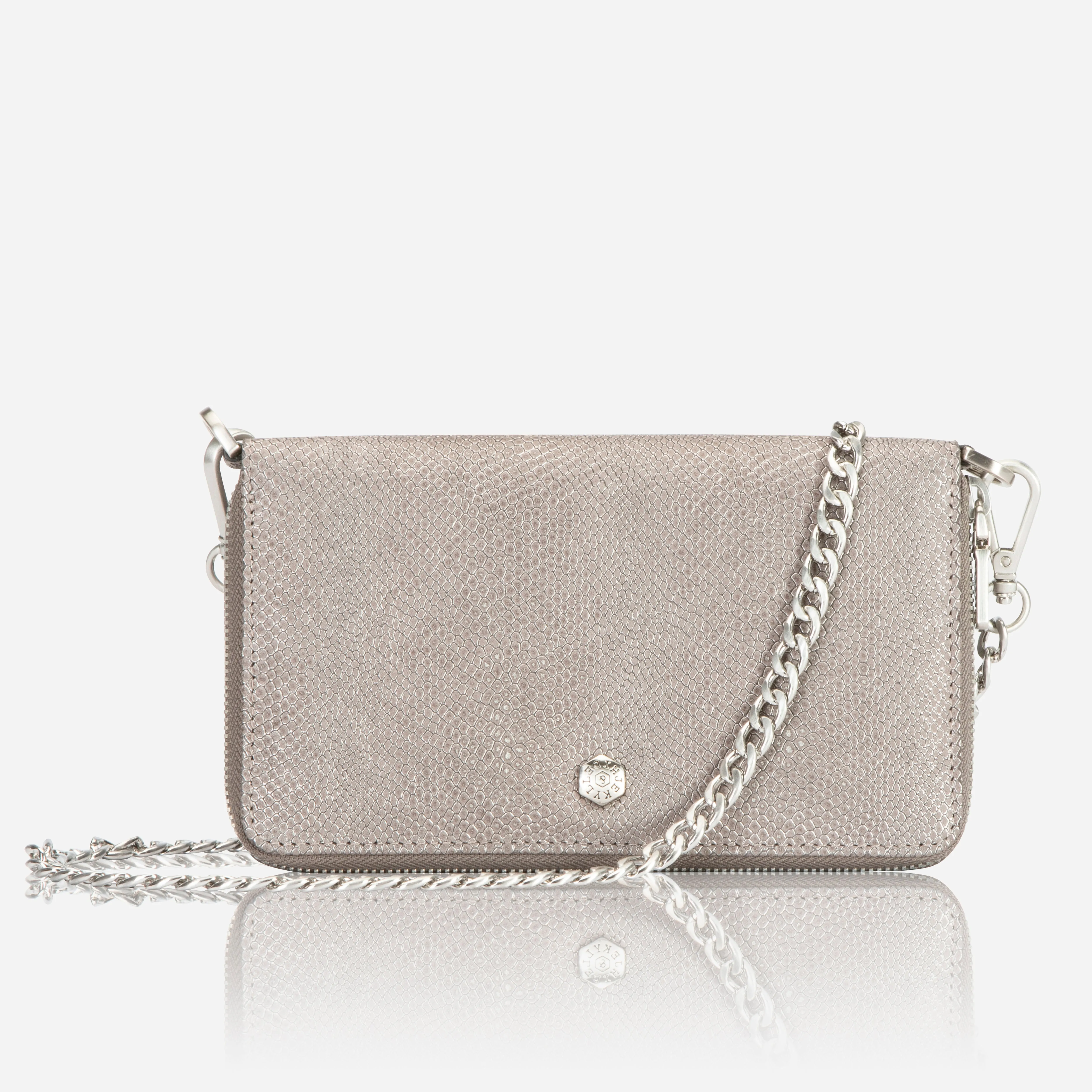 Jekyll & Hide Paris Chain Purse Ladies Handbag, Grey