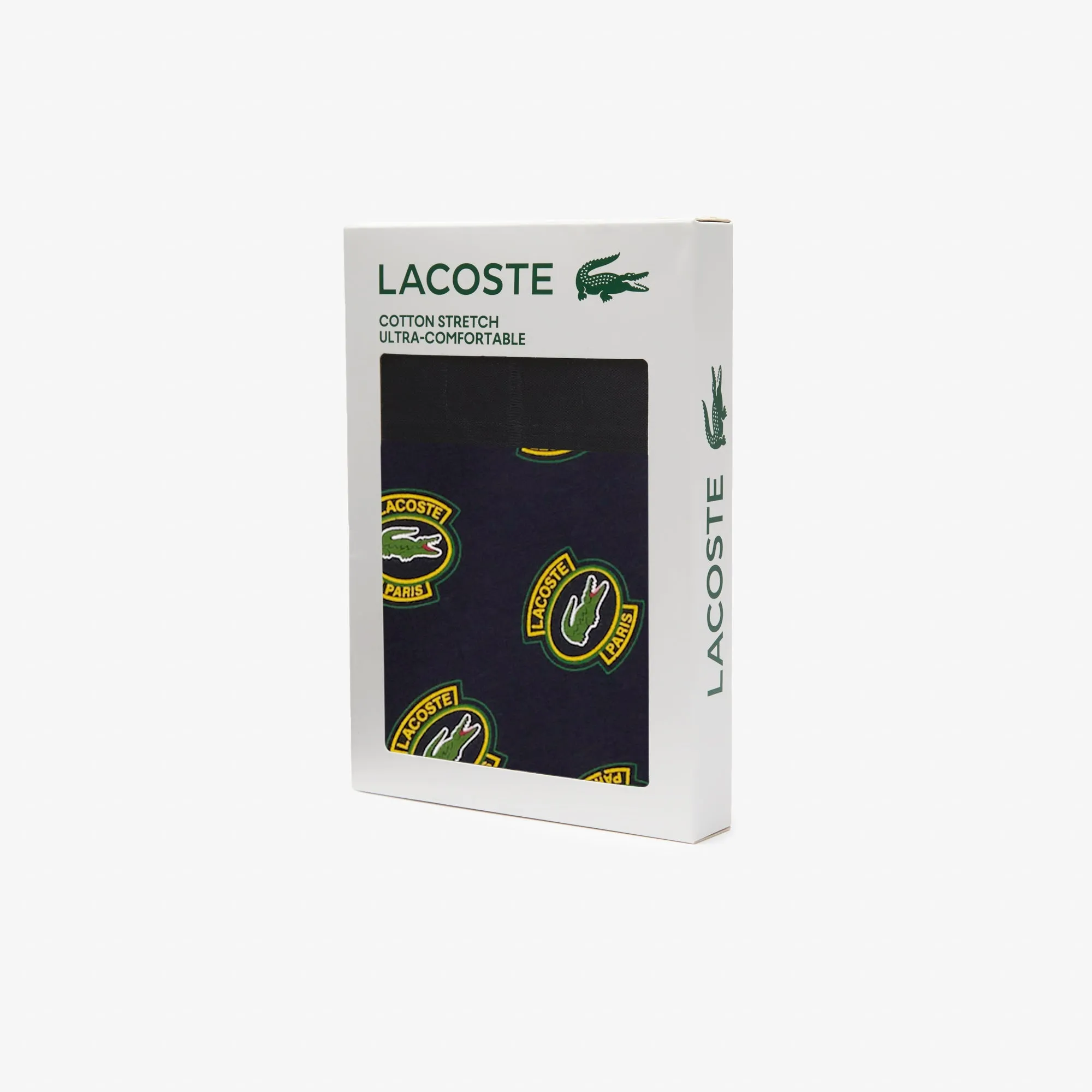 Lacoste Stretch Jersey Print Trunks