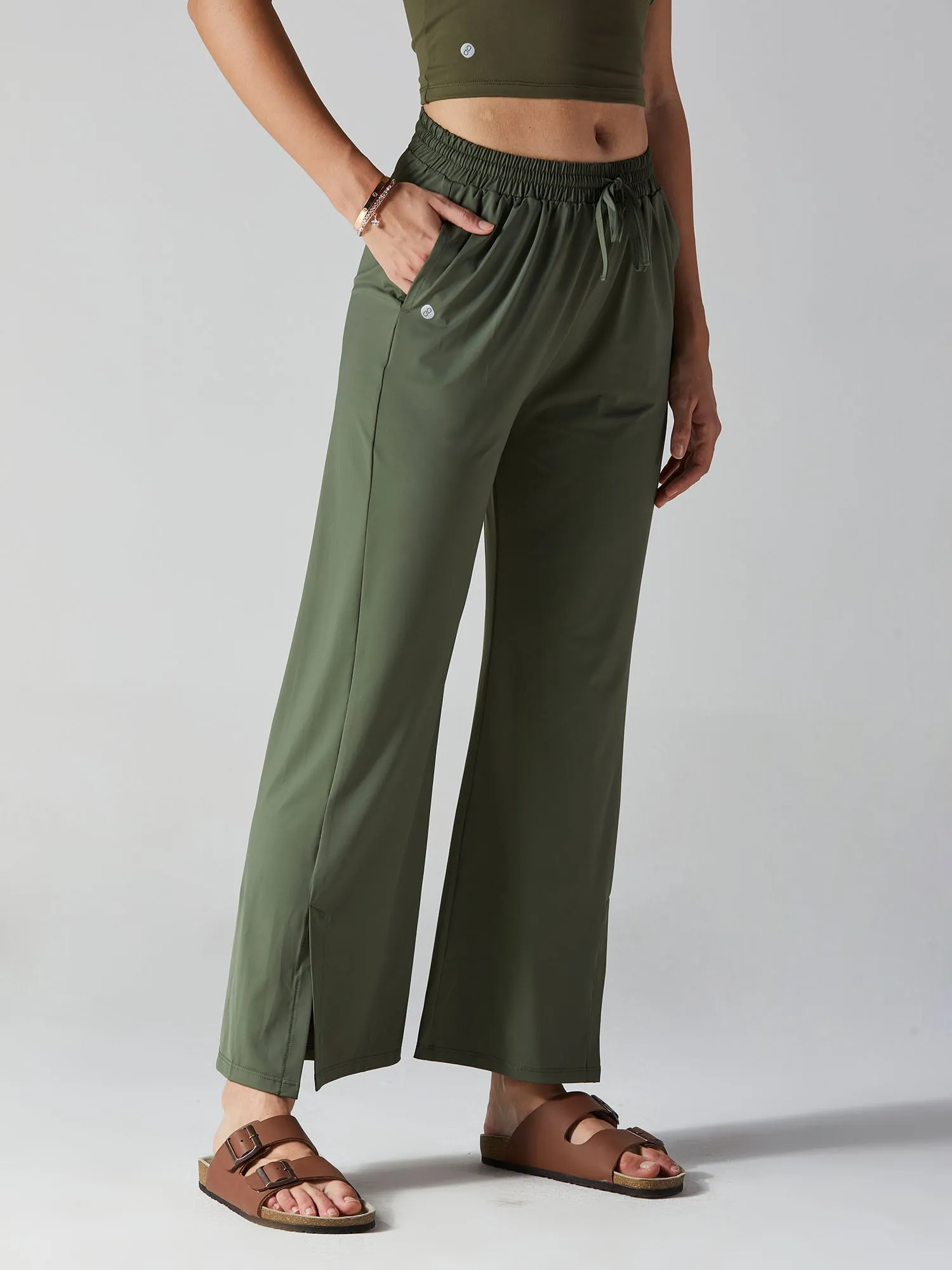 Olive AirLuxe Trousers