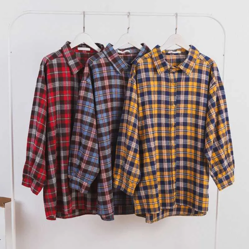 Plaid Tie Dye Color Block Checkered Flannel Shirts