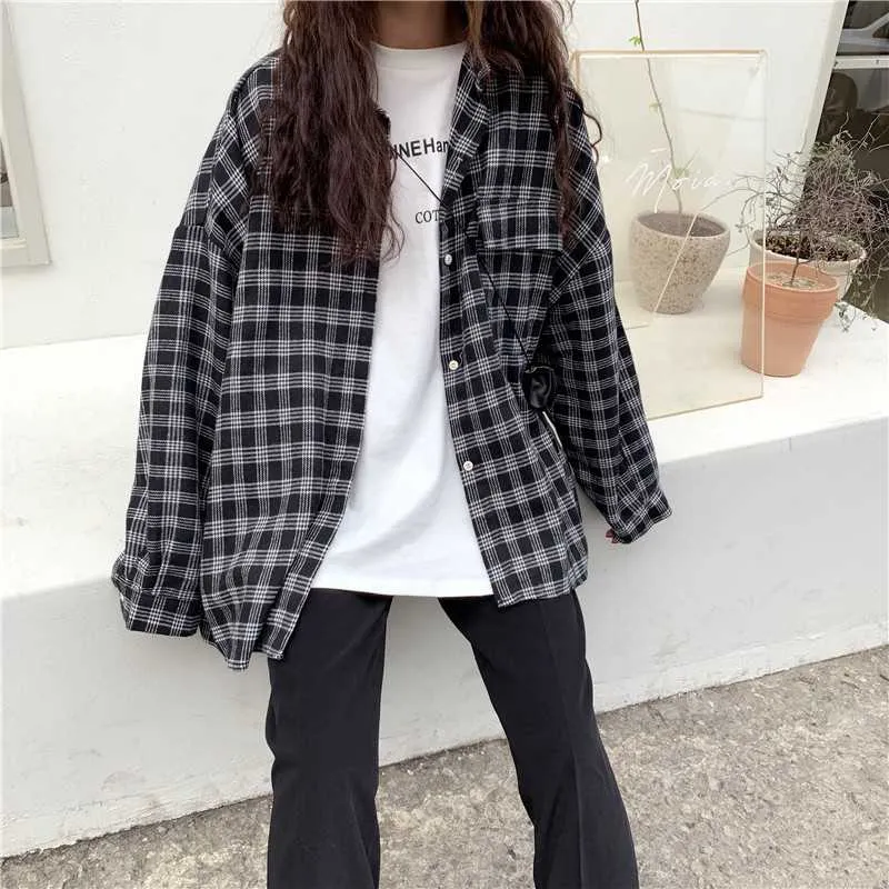 Plaid Tie Dye Color Block Checkered Flannel Shirts