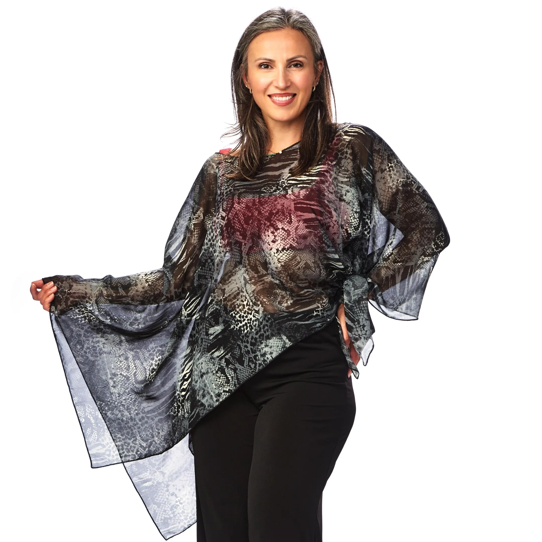 Sheer Poncho