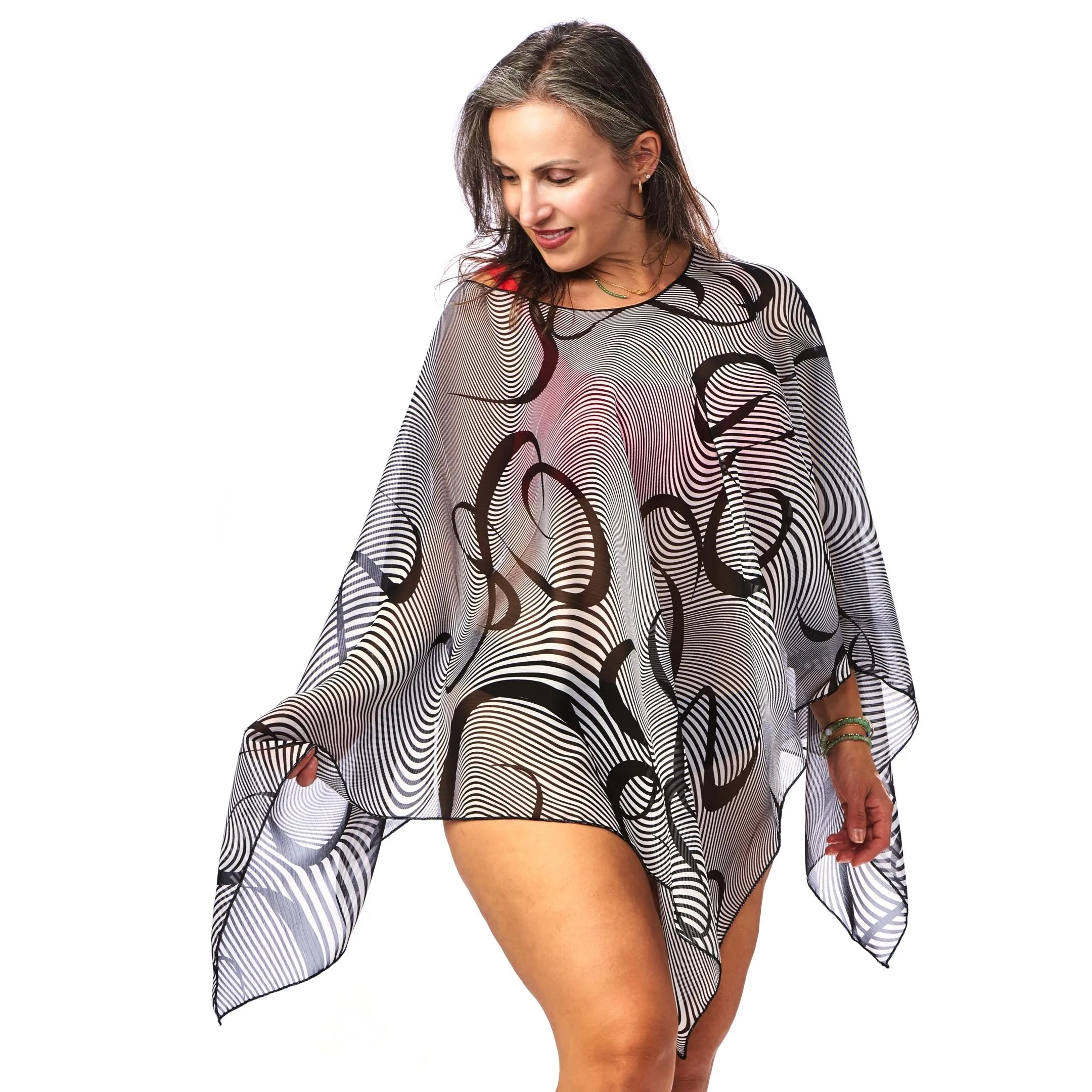 Sheer Poncho