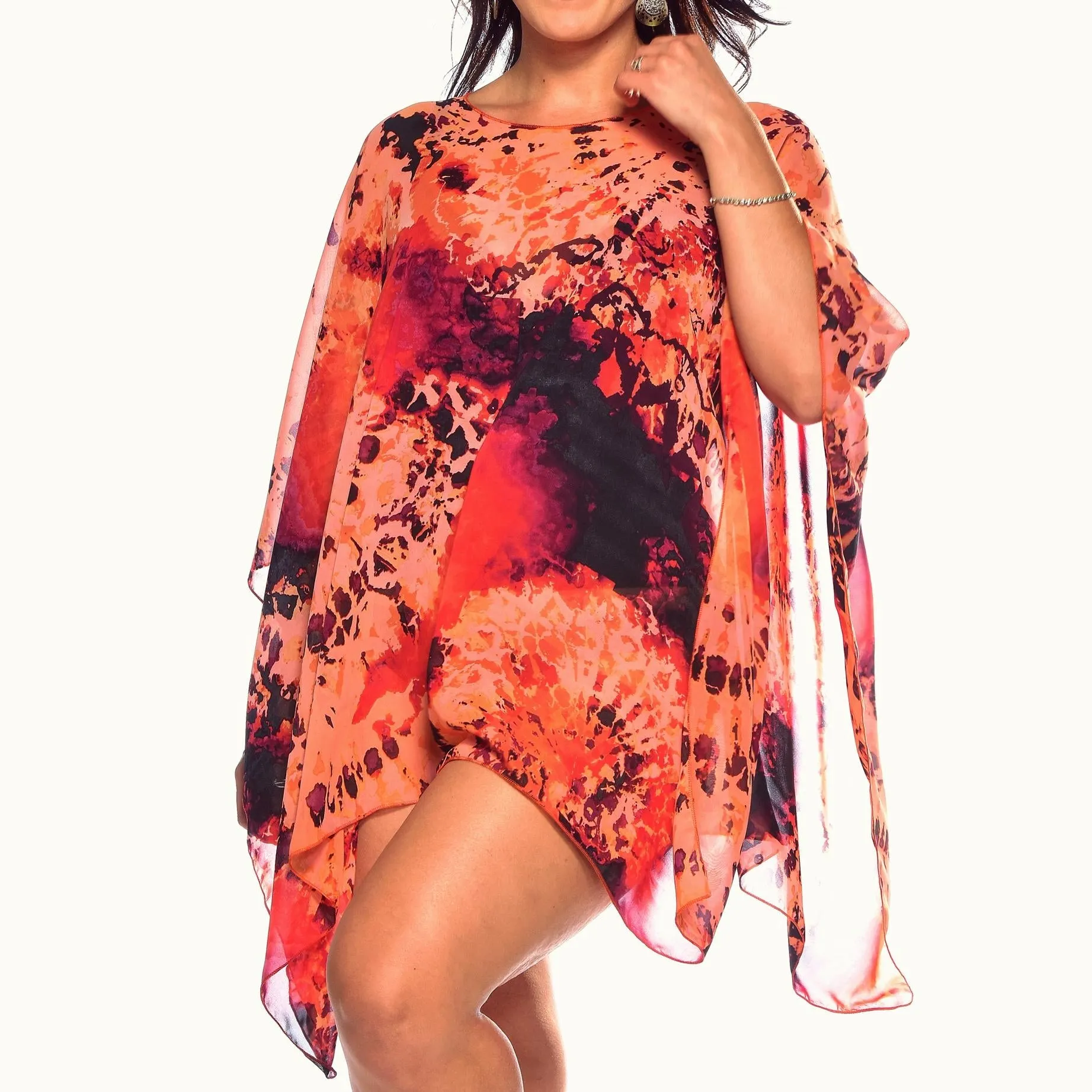 Sheer Poncho