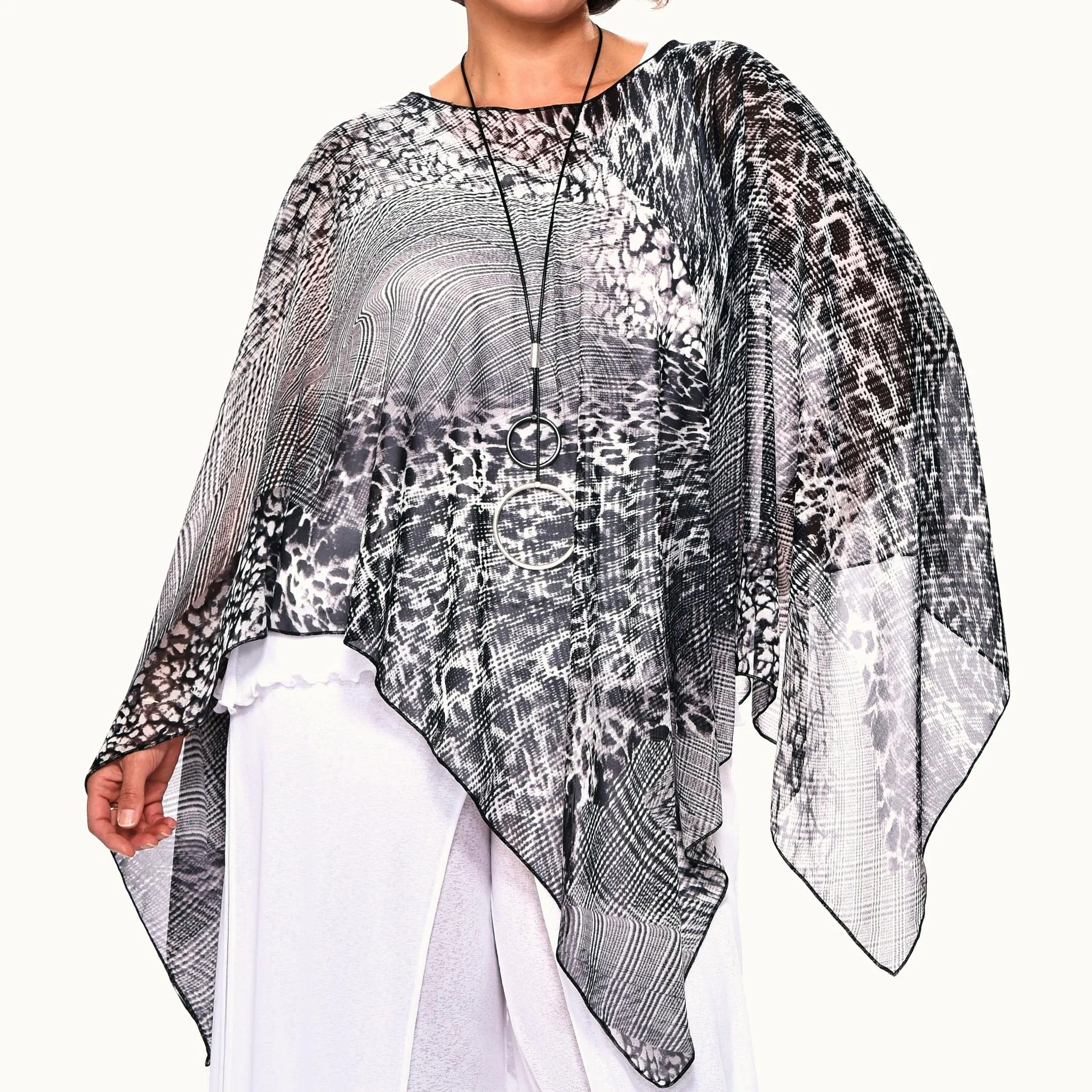 Sheer Poncho