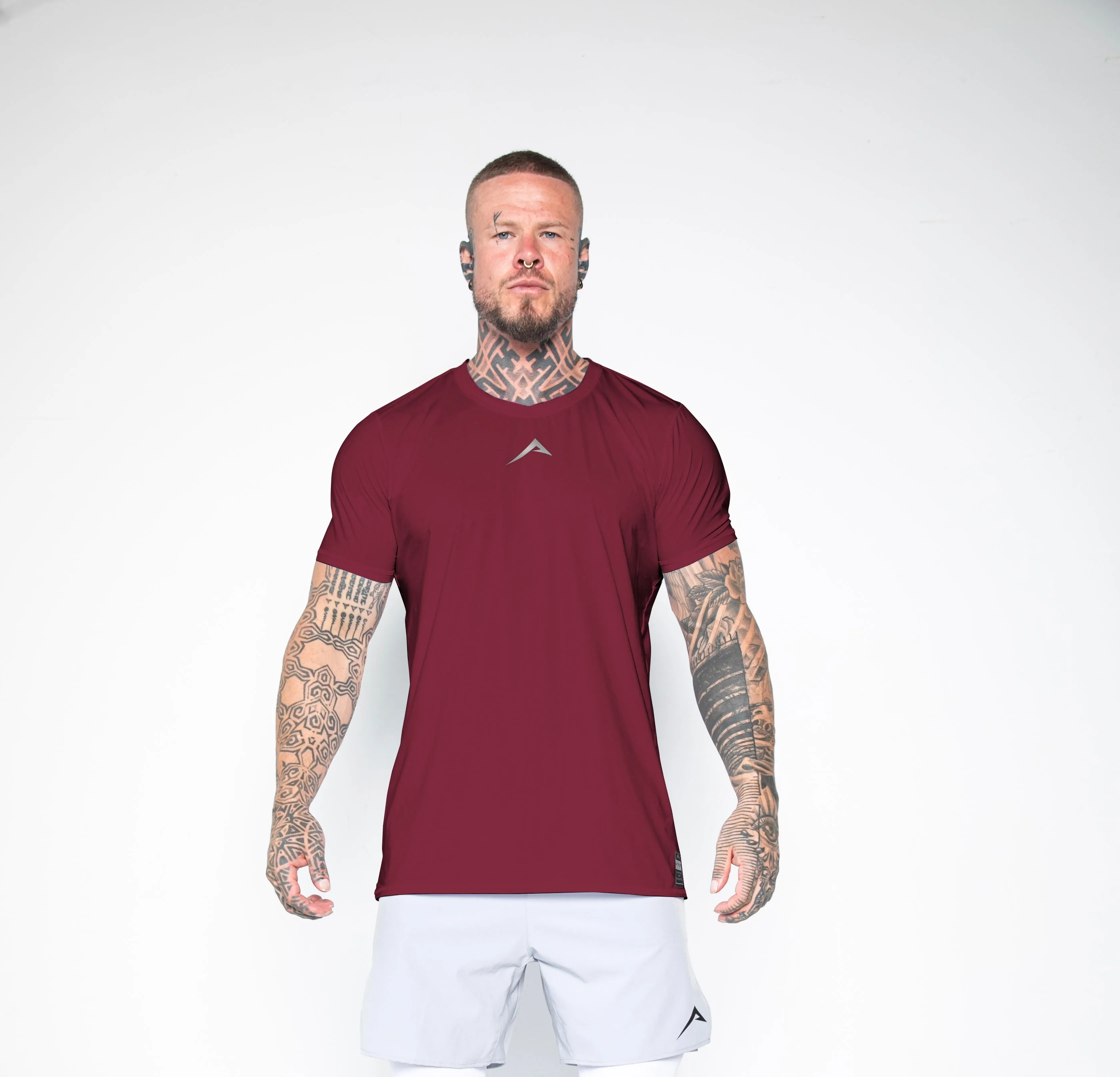 Sports T-Shirt (Burgundy)