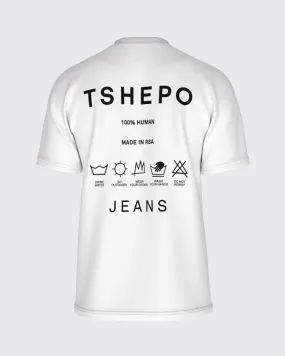 TSHEPO SELF-CARE T-SHIRT, WHITE