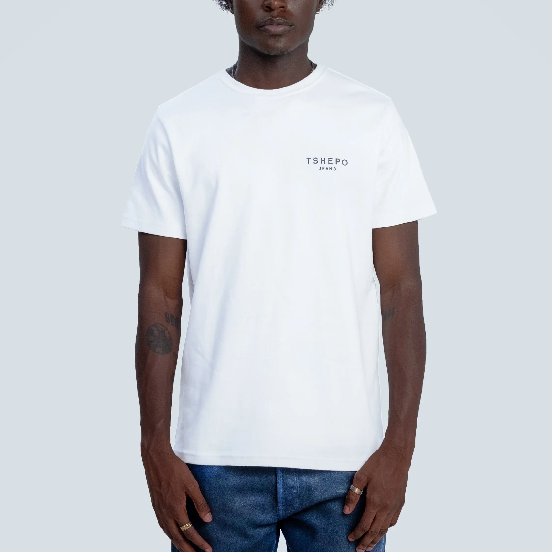 TSHEPO SELF-CARE T-SHIRT, WHITE