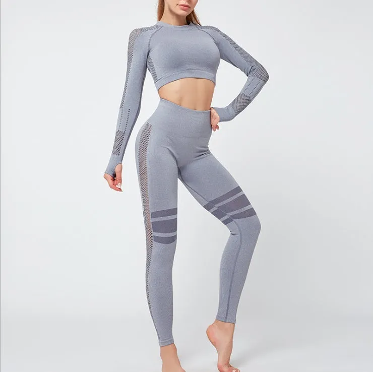 Two-piece yoga tight pants