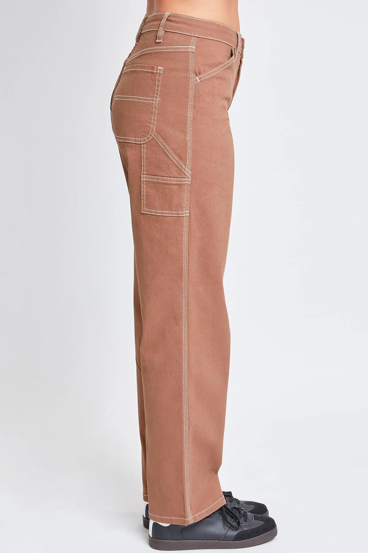 Women's High Rise Carpenter Straight Leg Pants