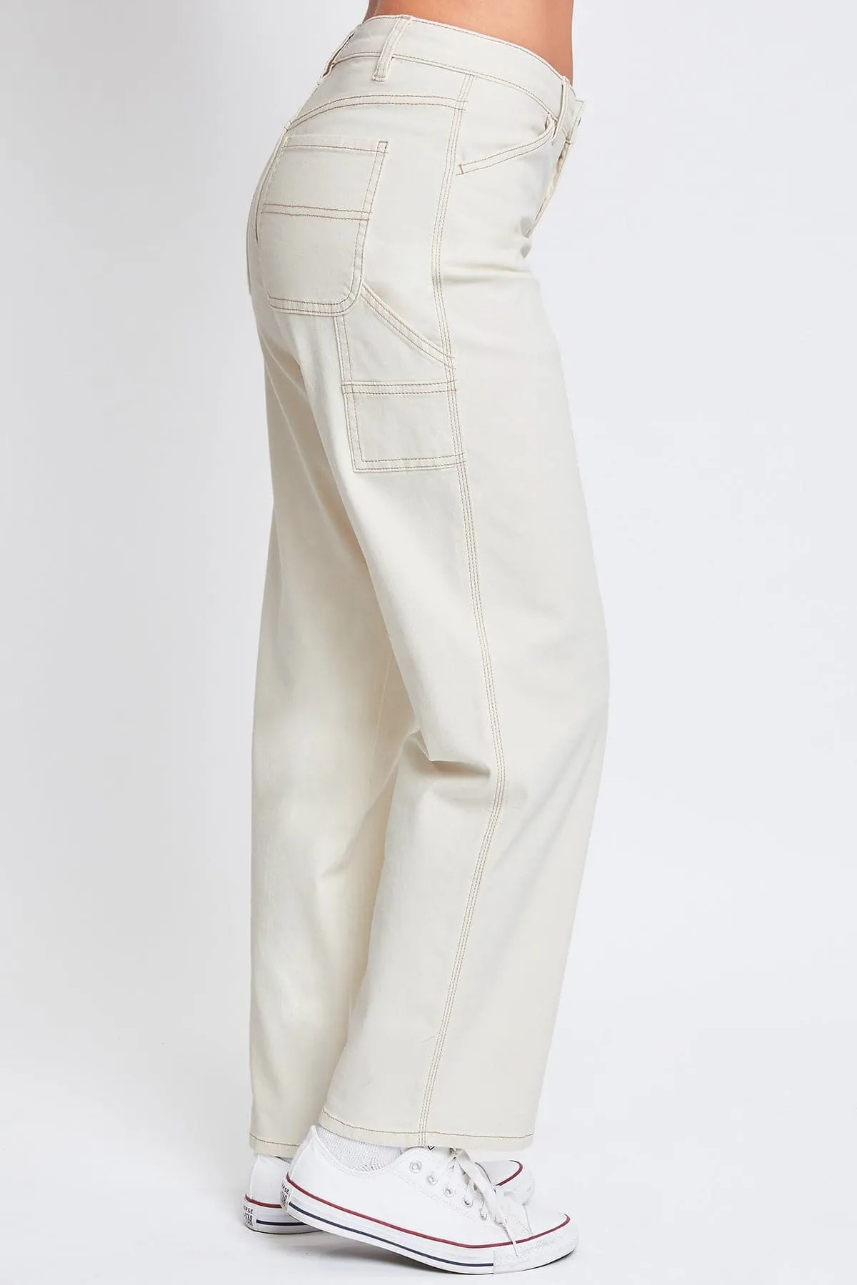 Women's High Rise Carpenter Straight Leg Pants